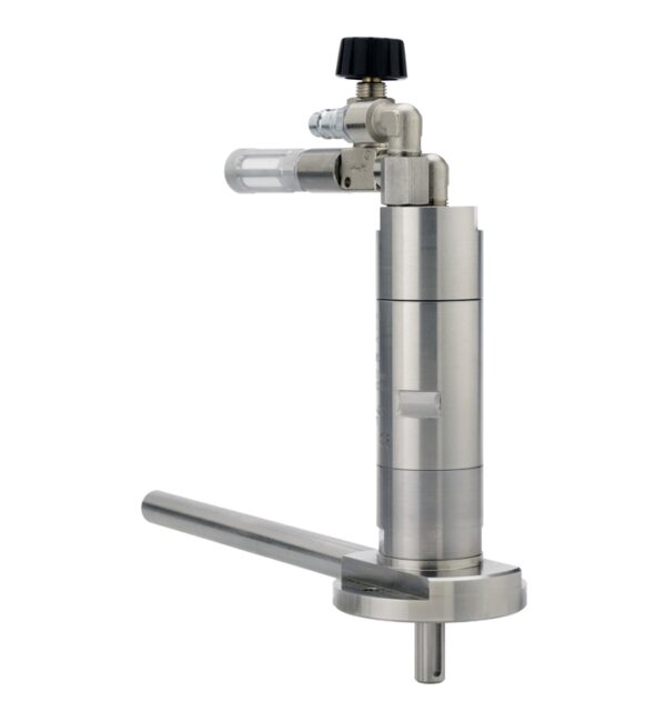 Compressed air pharma/food grade stirrers model series PLM 38/1180